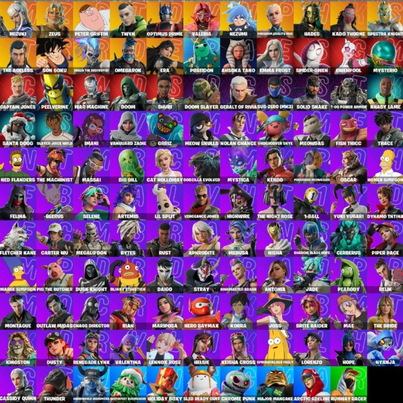 🎨 120 скінів | 🌟 Fortnite акаунт