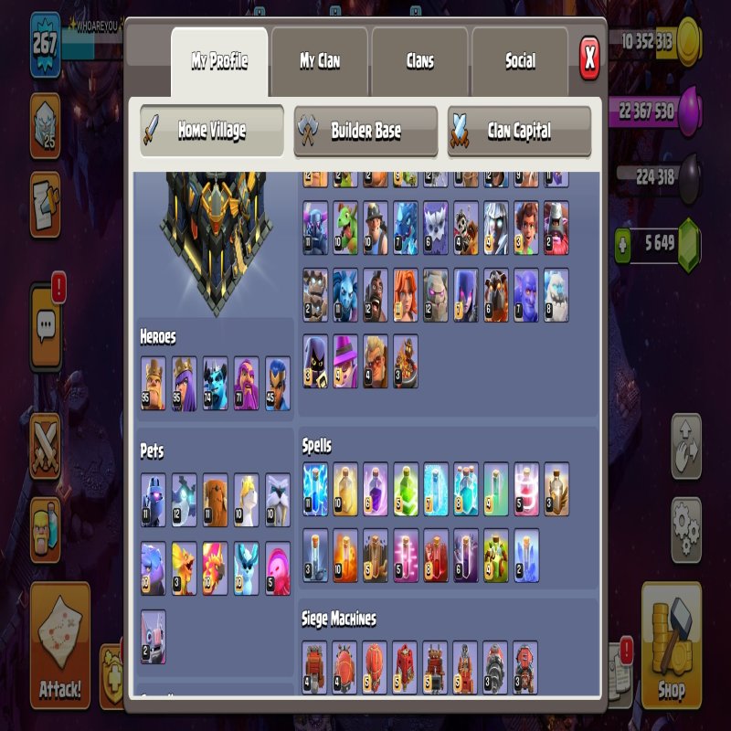 🏰 Clash of Clans акаунт | Ратуша 17 | Рівень 300