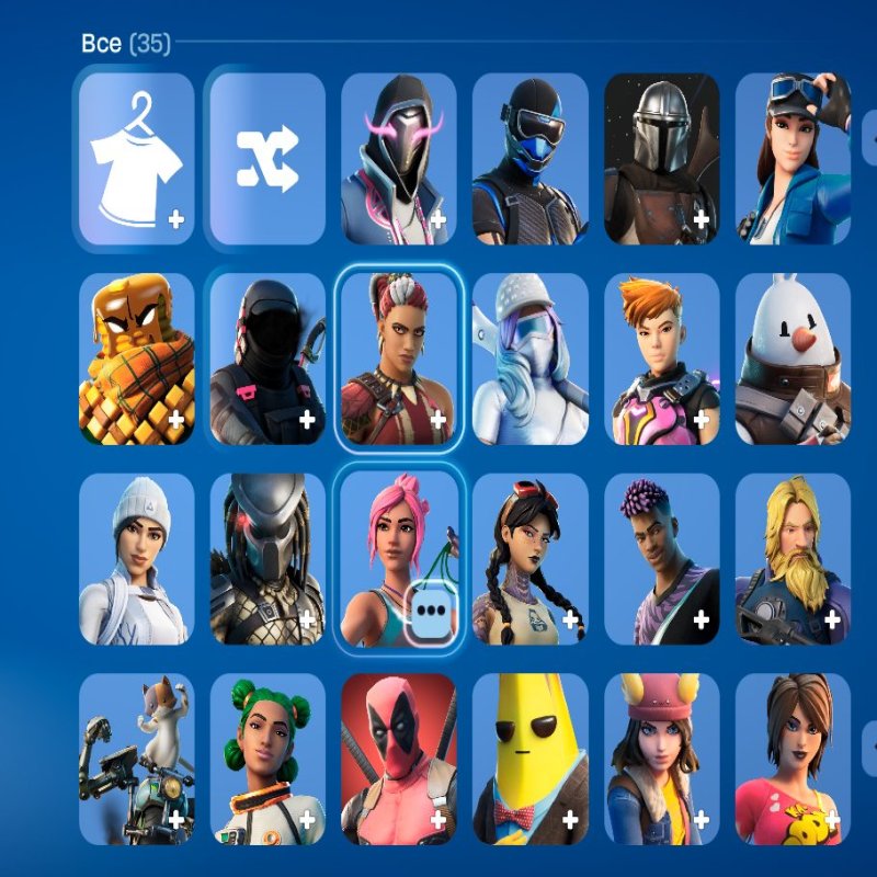 🎨 35 скінів | 🌟 Fortnite акаунт