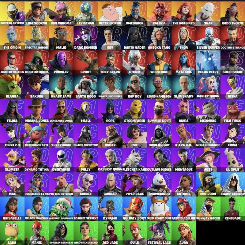 🎨 98 скінів | 🌟 Fortnite акаунт