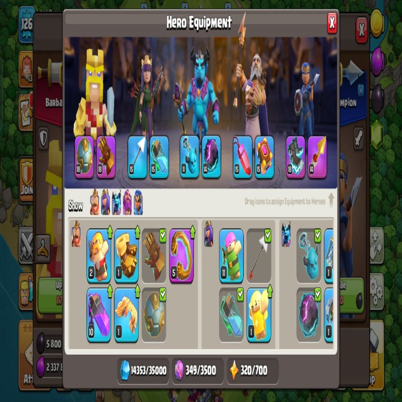 🏰 Clash of Clans акаунт | Ратуша 13 рівня | Рівень 126