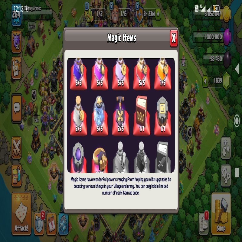 🏰 Clash of Clans акаунт | Ратуша 18 рівня | Рівень 264