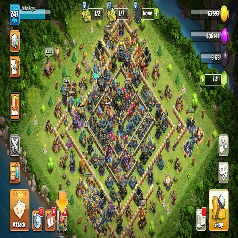 🏰 Clash of Clans акаунт | Ратуша 17 рівня | Уровень 1