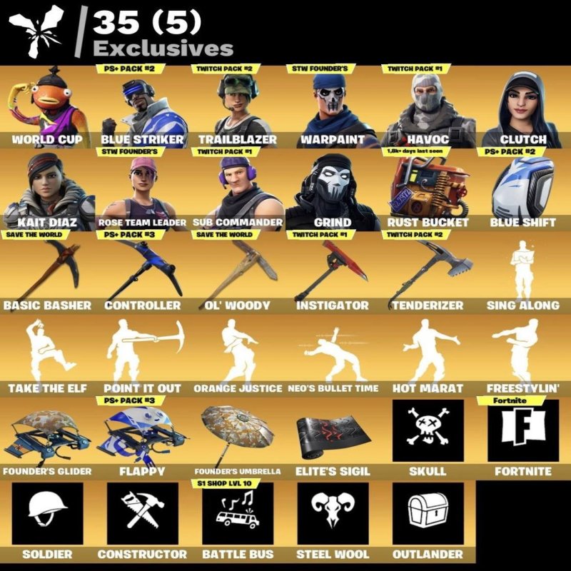 🎨 150 skins | 🌟 Fortnite account