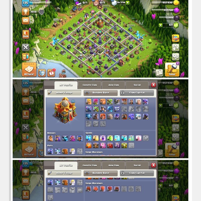 🏰 Clash of Clans акаунт | 16 ратуша | Рівень 170