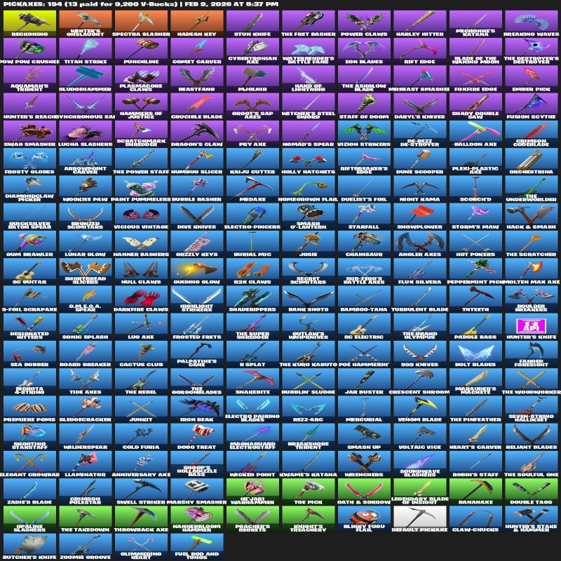 🎨 186 skins | 🌟 Fortnite account