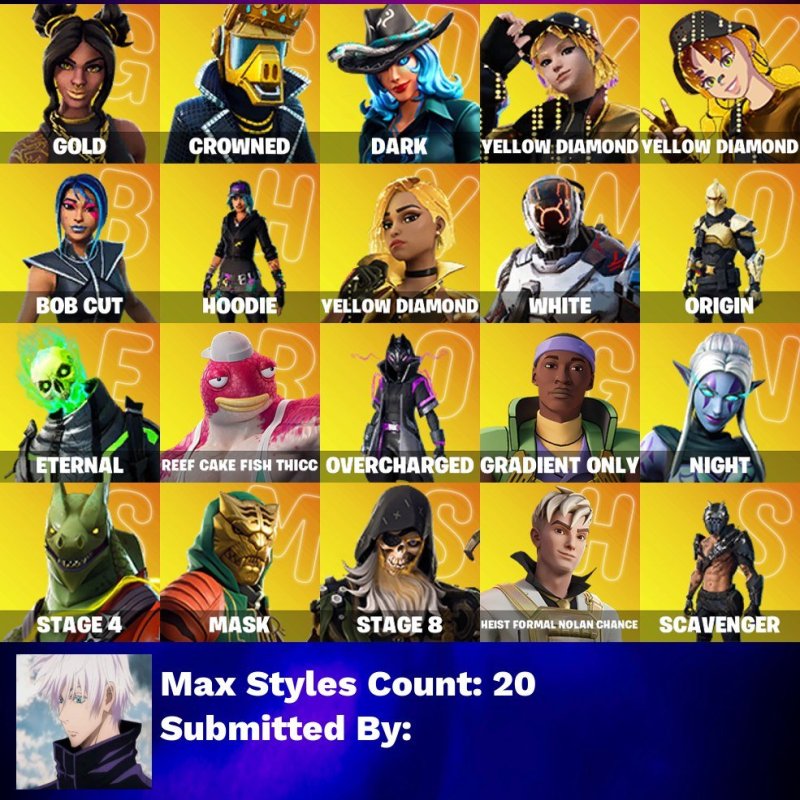 🎨 35 скинов | 🌟 Fortnite аккаунт