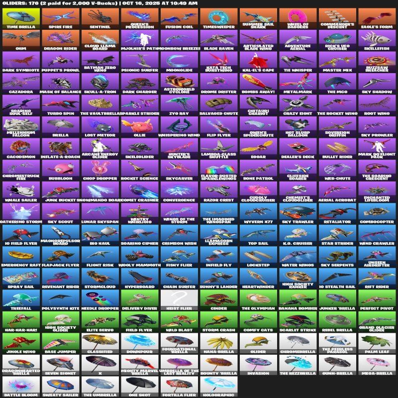 🎨 207 skins | 🌟 Fortnite account