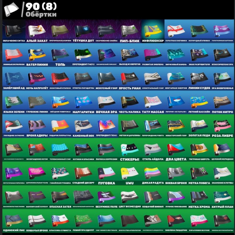 🎨 114 скінів | 🌟 Fortnite акаунт