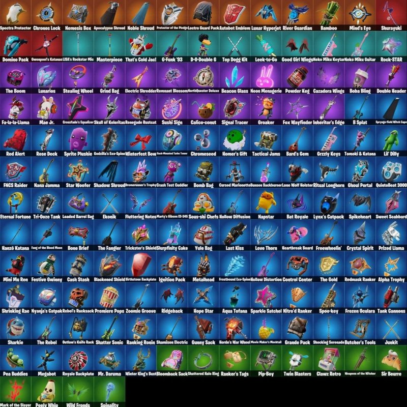 🎨 119 скінів | 🌟 Fortnite акаунт