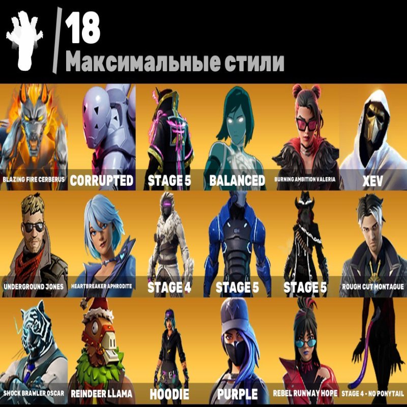 🎨 84 skins | 🌟 Fortnite account