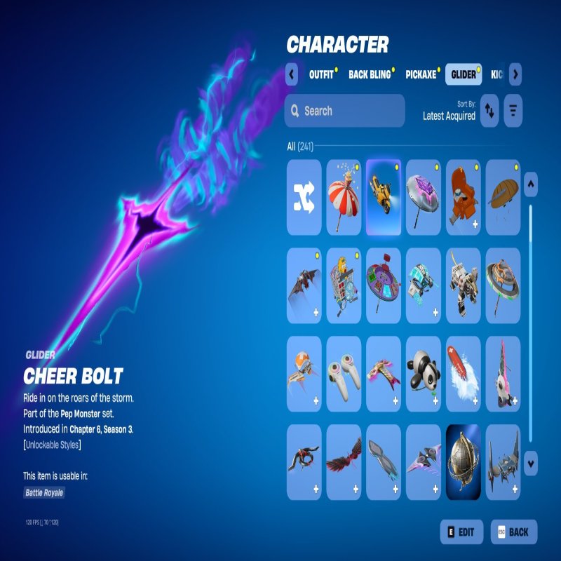 🎨 268 скінів | 🌟 Fortnite акаунт