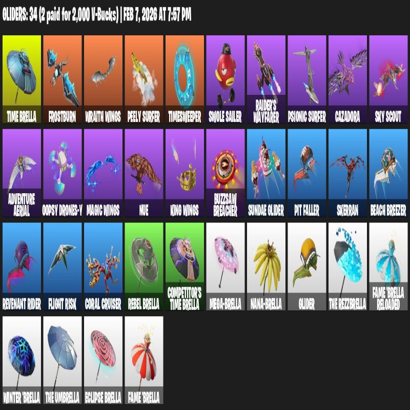 🎨 33 skins | 🌟 Fortnite account