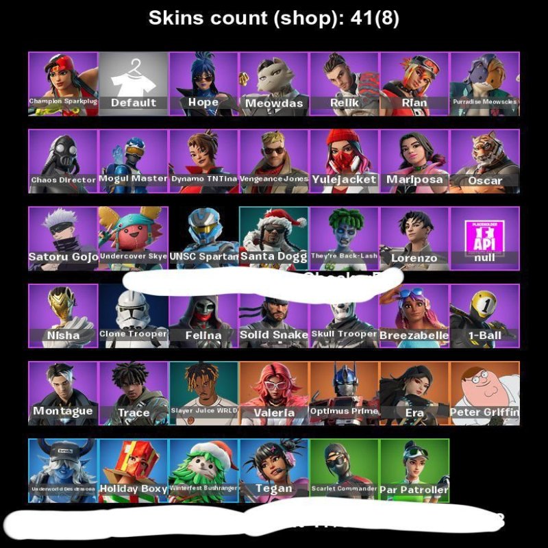 🎨 42 skins | 🌟 Fortnite account