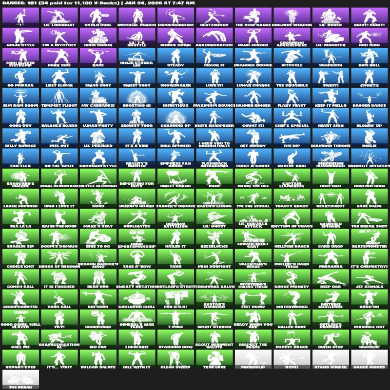 🎨 182 skins | 🌟 Fortnite account