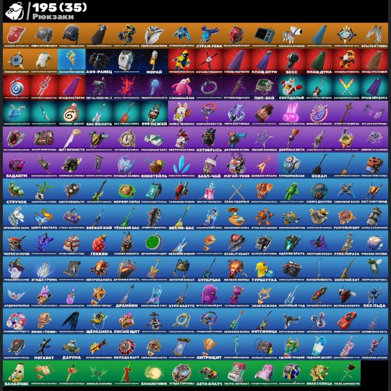 🎨 133 скіна | 🌟 Fortnite акаунт