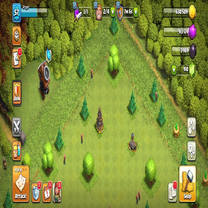 🏰 Clash of Clans акаунт | 7 ратуша | Рівень 7