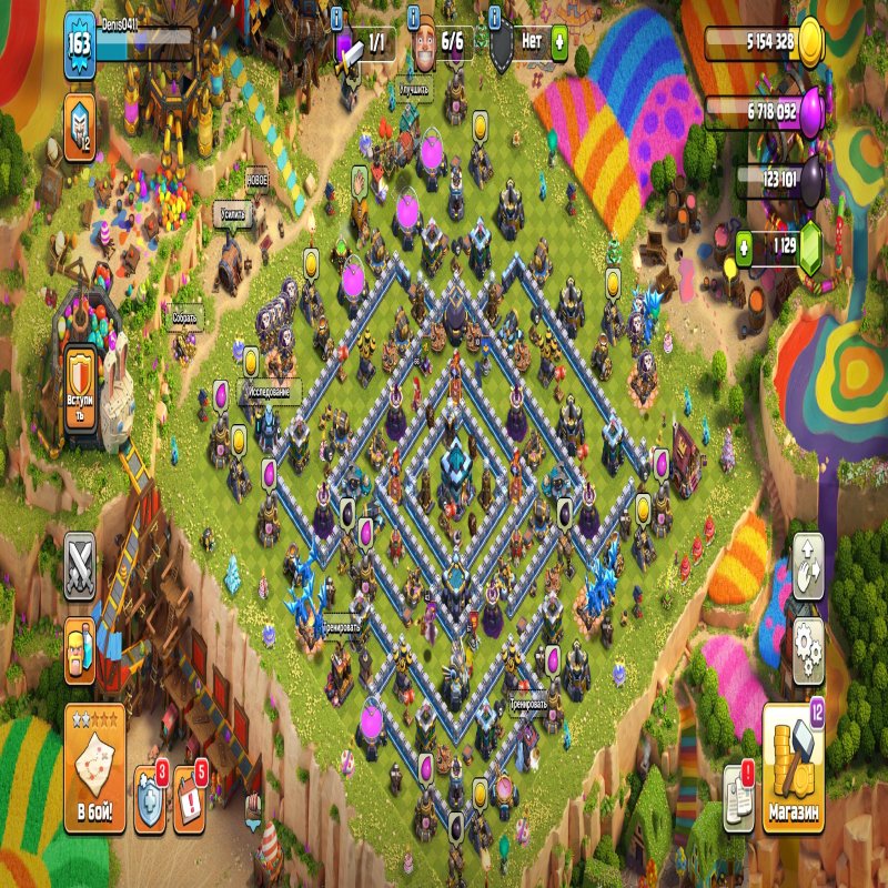 🏰 Clash of Clans акаунт | 13 ратуша | 163 рівень