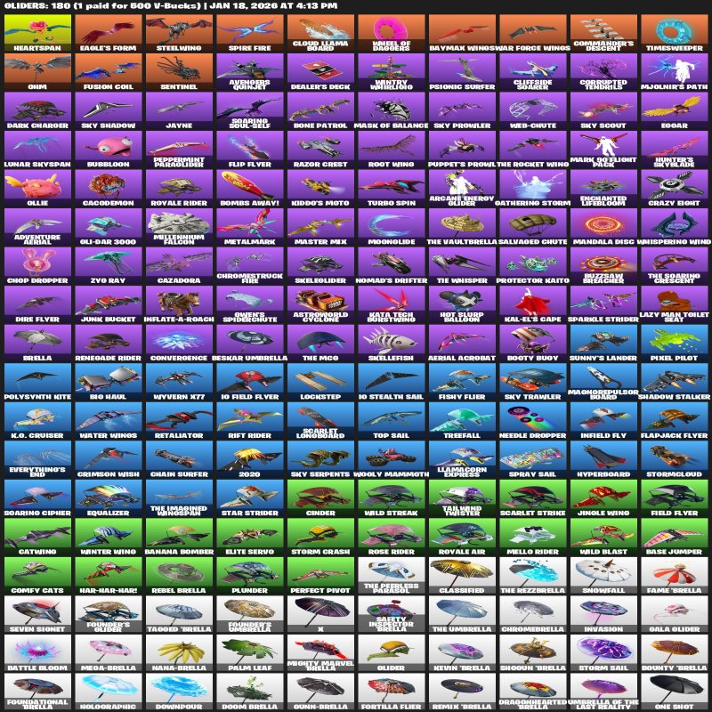 🎨 209 skins | 🌟 Fortnite account