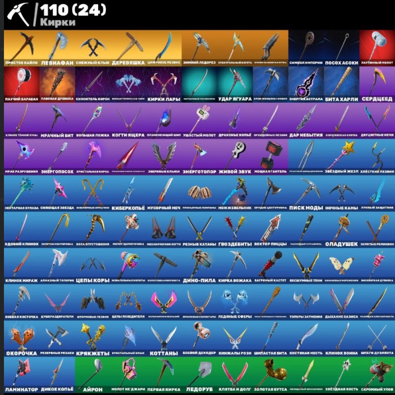 🎨 110 скінів | 🌟 Fortnite акаунт