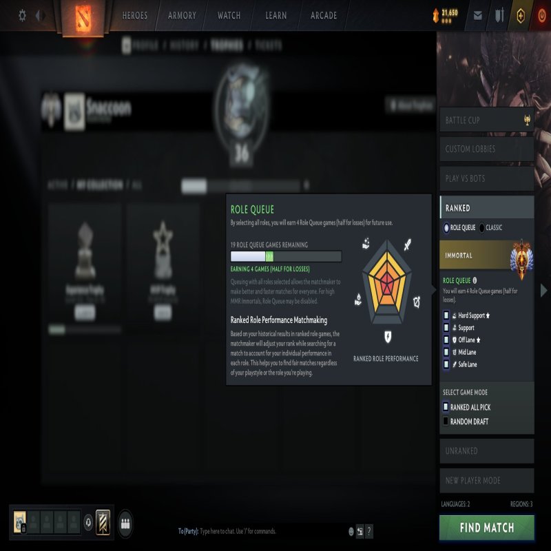 🏅 MMR 5619 | 🕒 681 часов | 🛡 7431