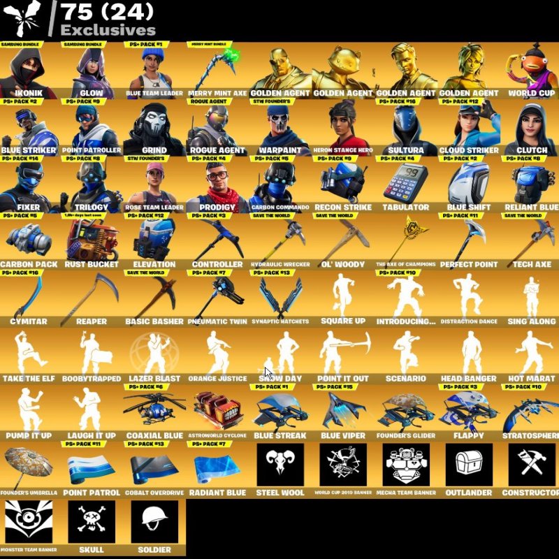 🎨 349 скінів | 🌟 Fortnite акаунт