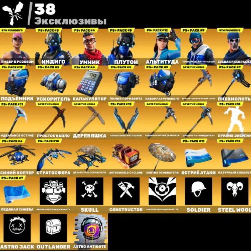 🎨 63 skins | 🌟 Fortnite account