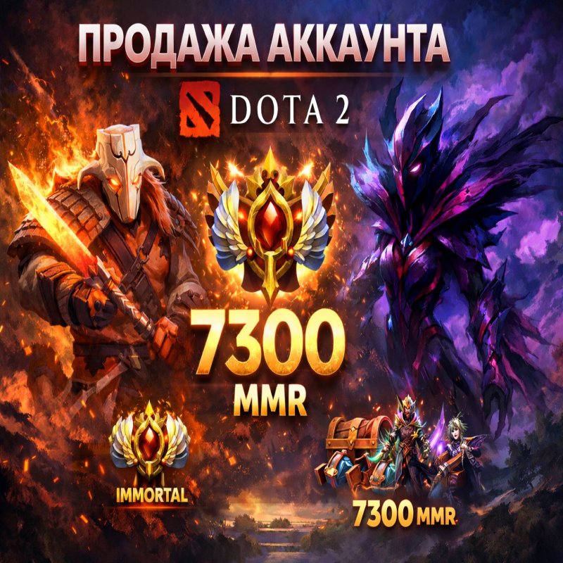 🏅 MMR 7300 | 🕒 200 годин | 🛡 11000