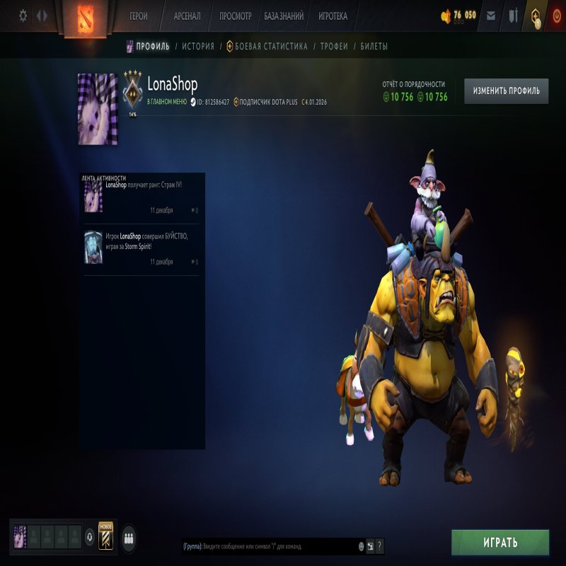 🏅 MMR 1200 | 🕒 1000 годин | 🛡 10700