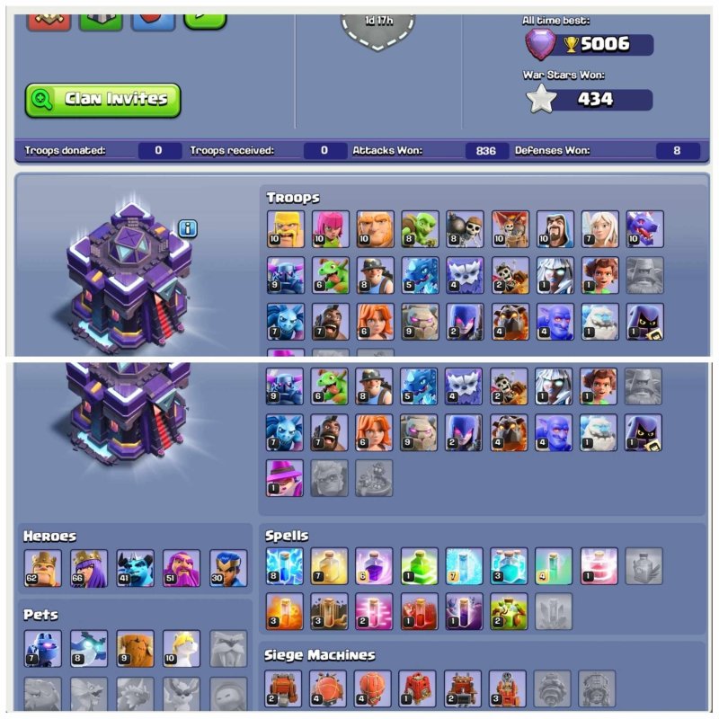 🏰 Clash of Clans акаунт | Ратуша 15 рівень | Рівень 15