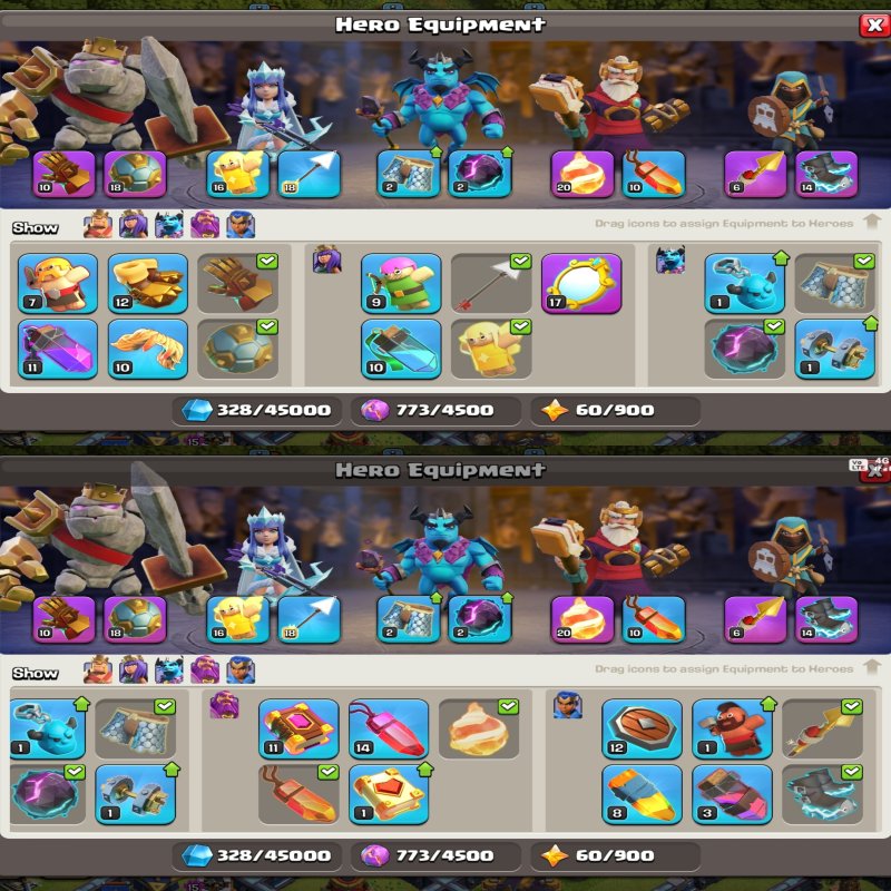 🏰 Clash of Clans акаунт | Ратуша 18 рівня | Рівень 60