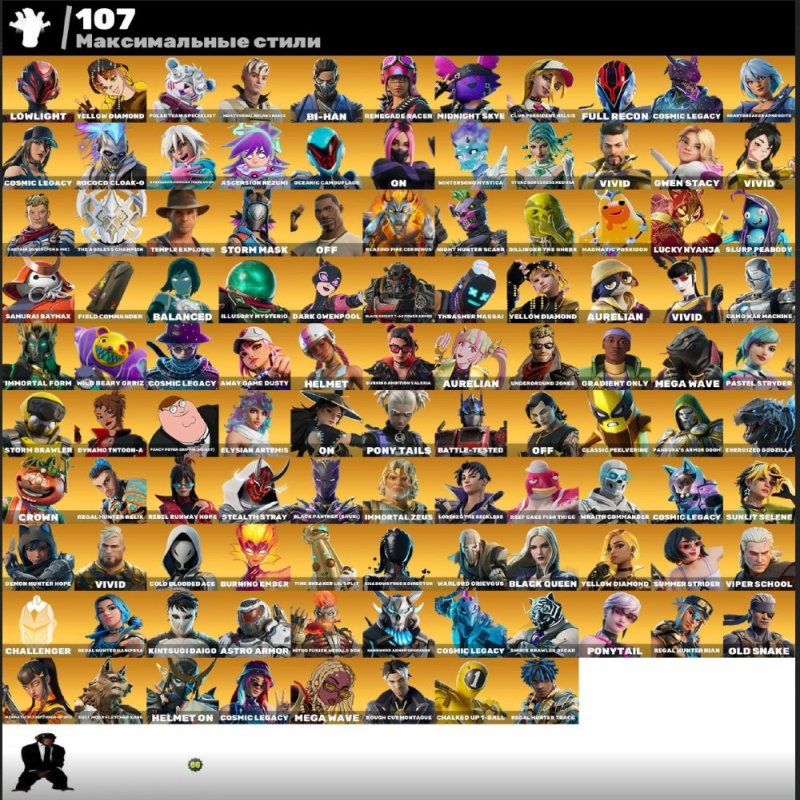 🎨 282 skins | 🌟 Fortnite account