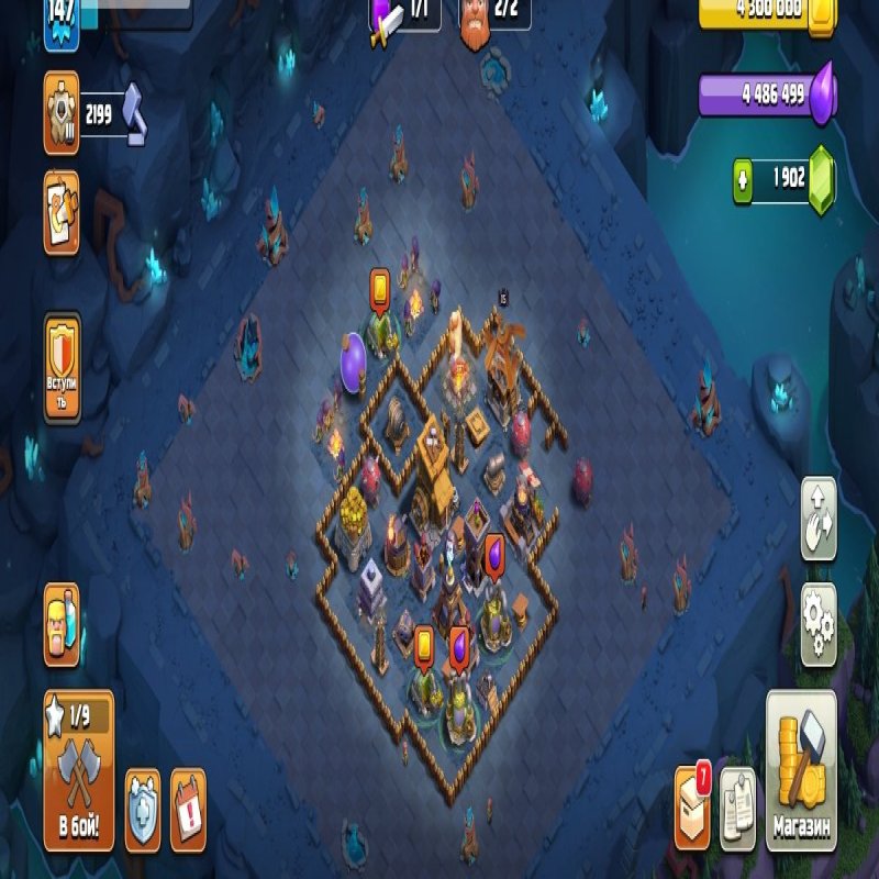 🏰 Clash of Clans акаунт | 14 ратуша | 35 рівень