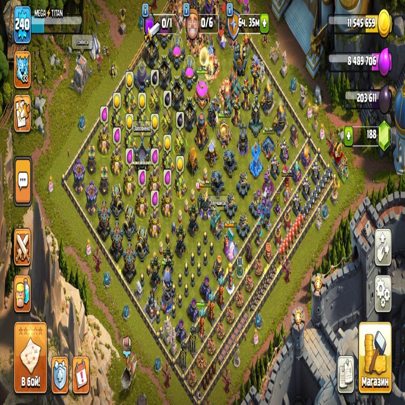 🏰 Clash of Clans акаунт | Ратуша 18 | Рівень 240