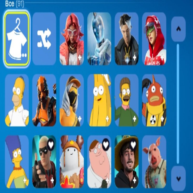 🎨 91 skins | 🌟 Fortnite account