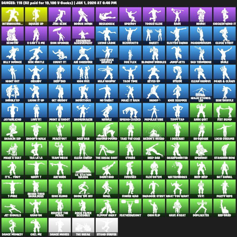 🎨 82 скіні | 🌟 Fortnite акаунт