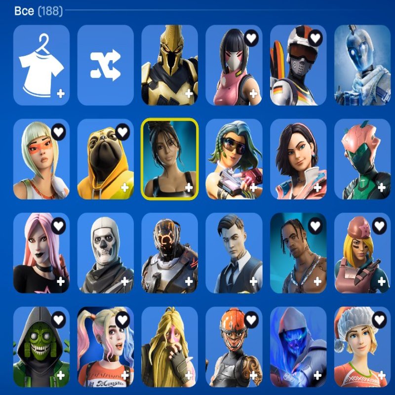 🎨 188 skins | 🌟 Fortnite account