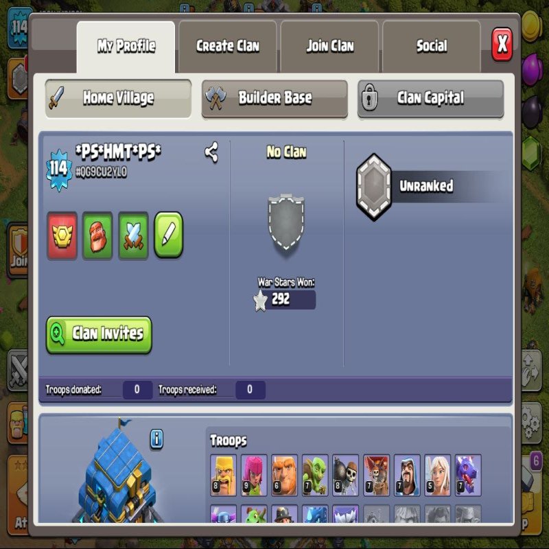 🏰 Clash of Clans акаунт | Ратуша 12 рівень | Рівень 114