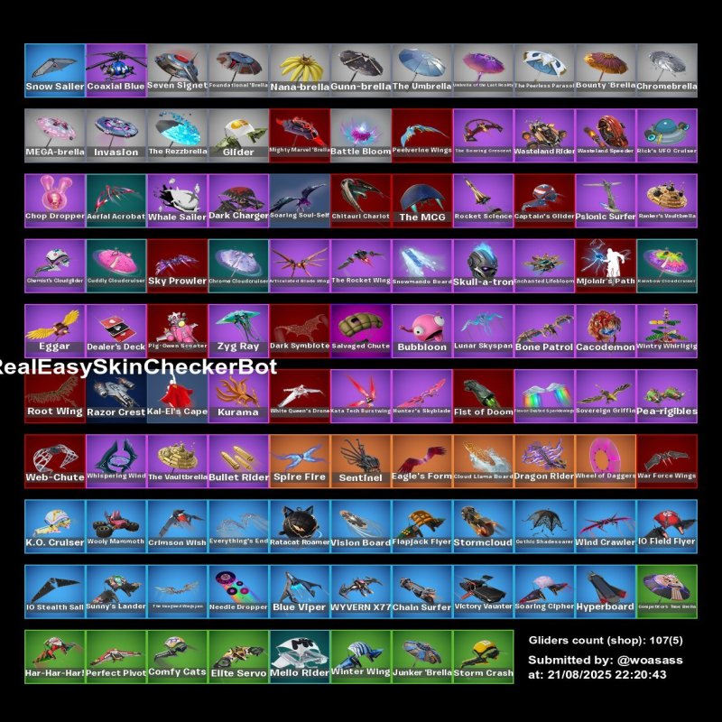 🎨 121 skins | 🌟 Fortnite account