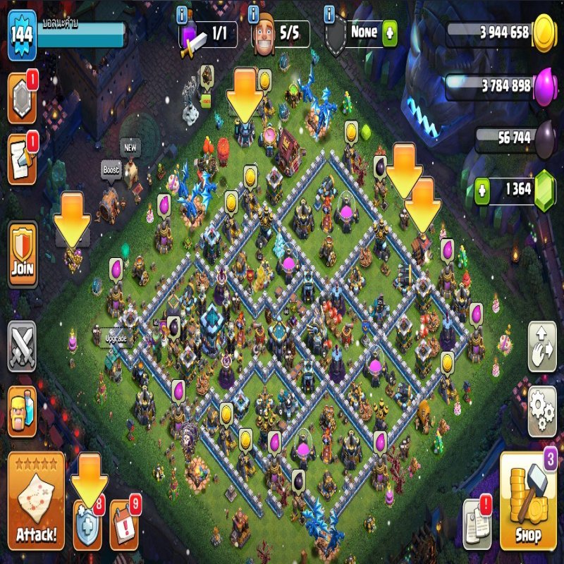 🏰 Clash of Clans акаунт | Ратуша 14 | Рівень 160