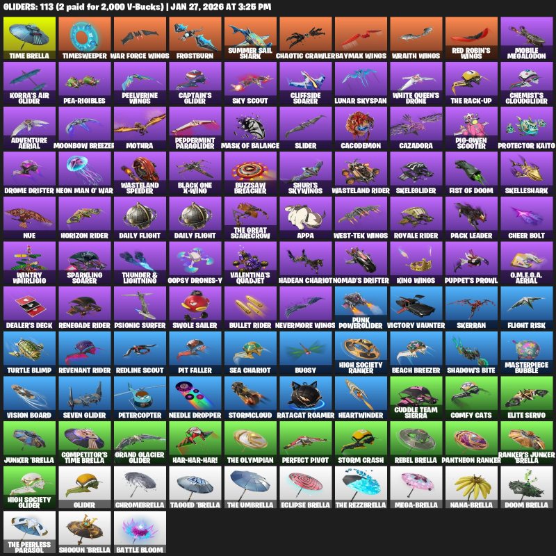 🎨 153 скина | 🌟 Fortnite аккаунт