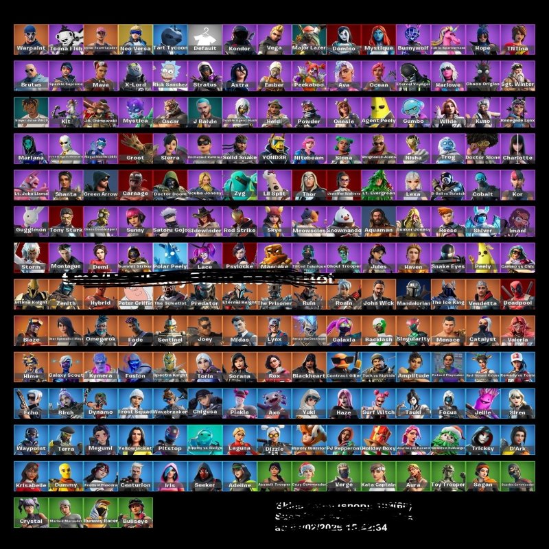 🎨 200 skins | 🌟 Fortnite account