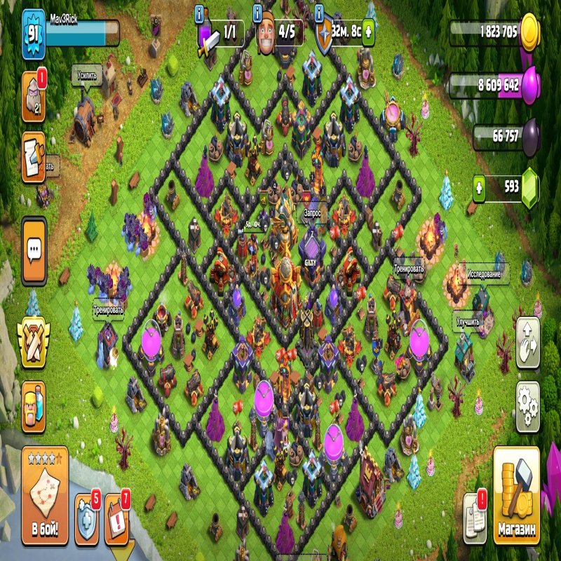 🏰 Clash of Clans акаунт | 18 ратуша | Рівень 10