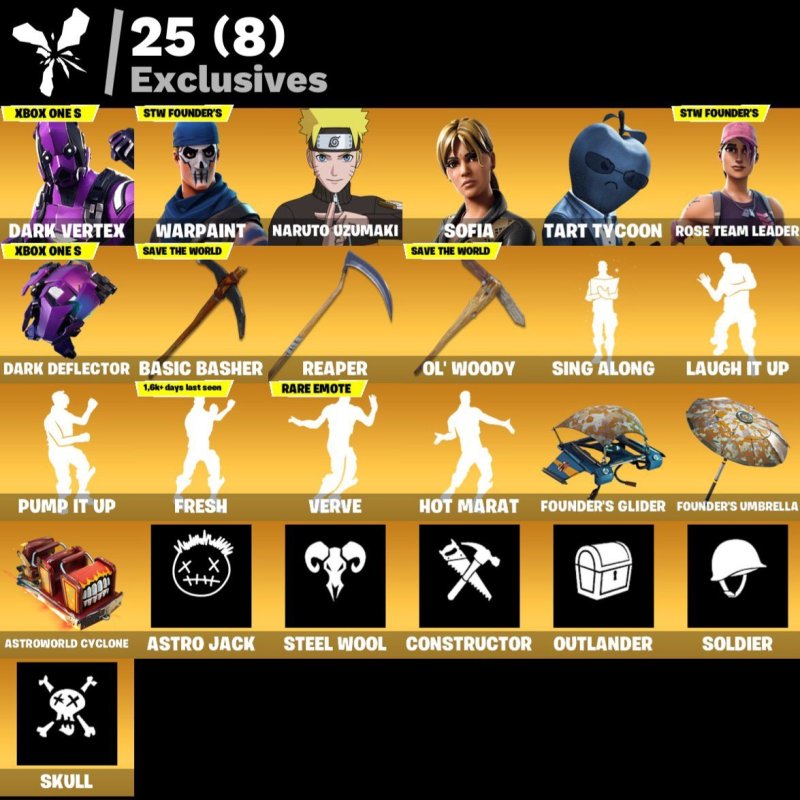 🎨 146 скінів | 🌟 Fortnite акаунт