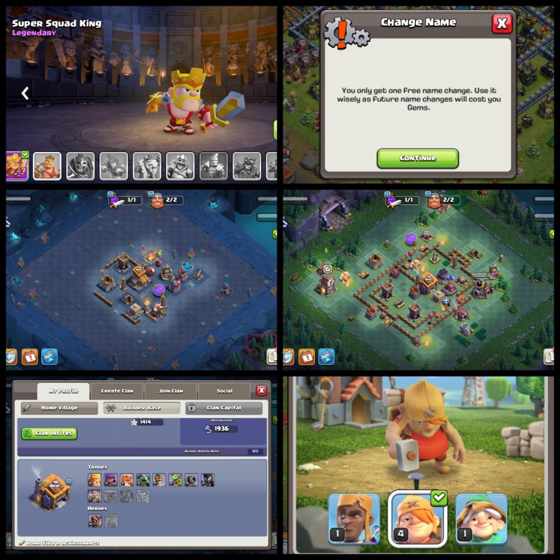 🏰 Clash of Clans акаунт | Ратуша 16 рівня | Рівень 1