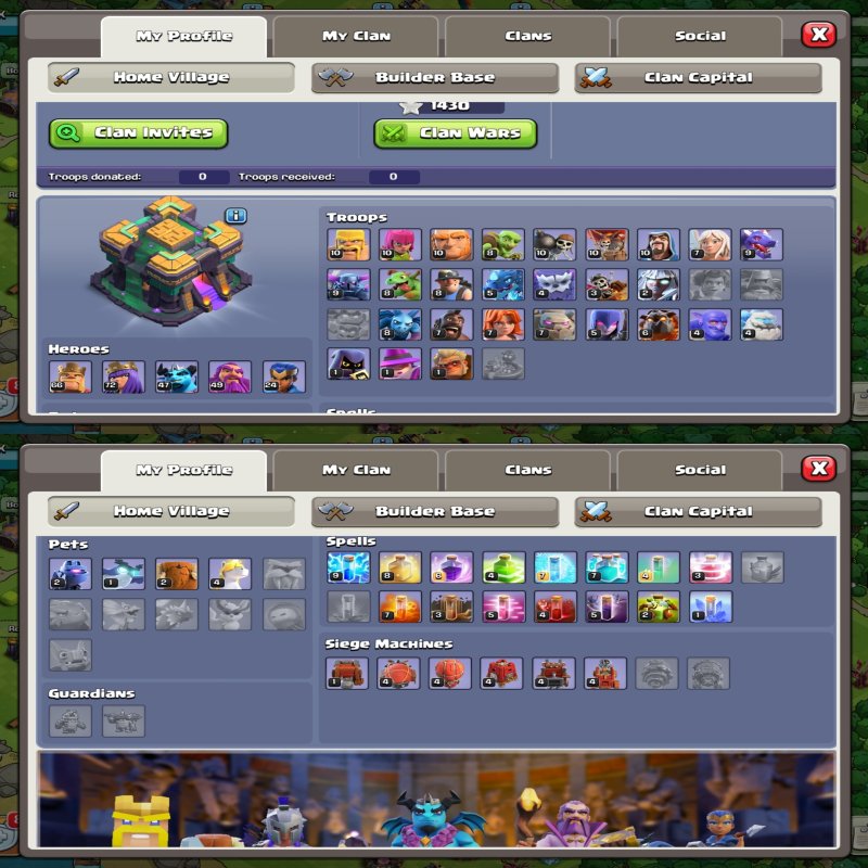 🏰 Clash of Clans акаунт | ратуша 14 | рівень 56