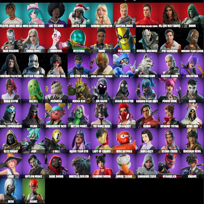 🎨 65 скінів | 🌟 Fortnite акаунт