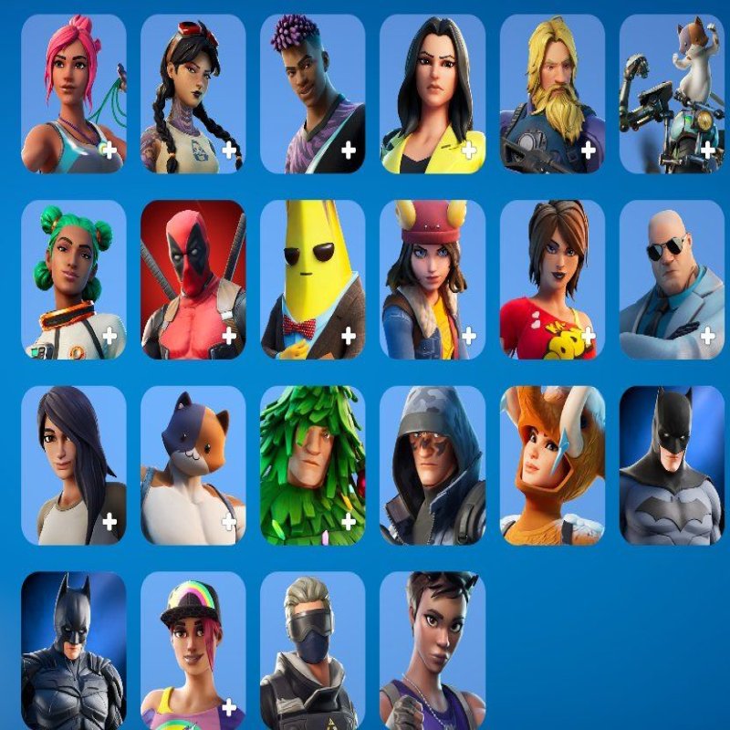 🎨 64 skins | 🌟 Fortnite account