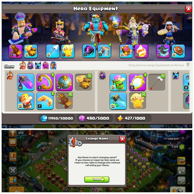 🏰 Clash of Clans акаунт | Ратуша 16 рівень | Рівень 95