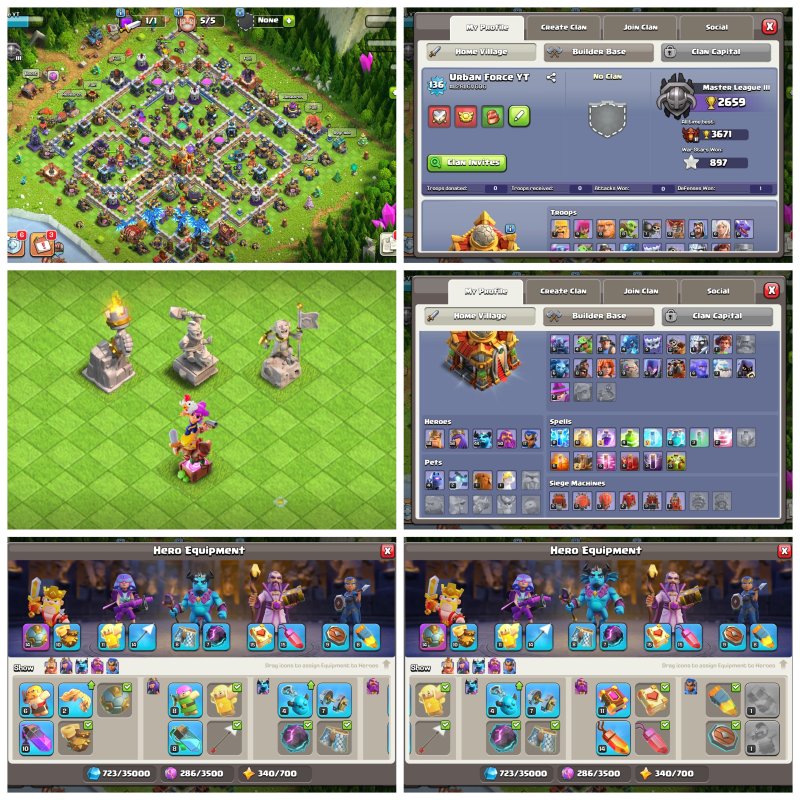 🏰 Clash of Clans акаунт | 16 ратуша | 100 рівень